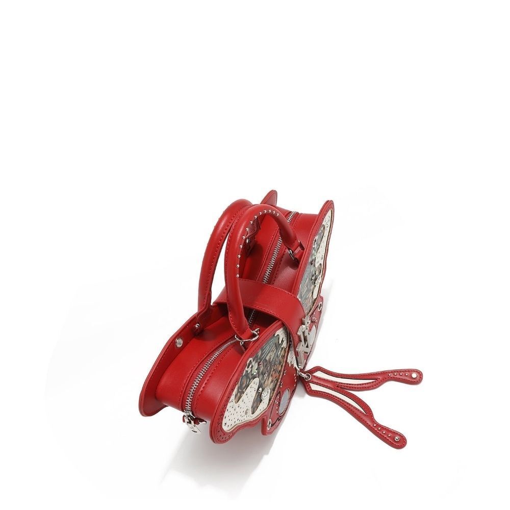 Nicole Lee USA Butterfly Bag- Red - Picture 6 of 8